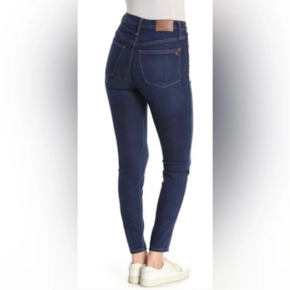 Madewell Dark Wash 10” High Rise Skinny Jeans